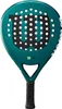 A teal and black Wilson Blade Pro V3 padel racket is shown against a white background. Produktbild-Vorschau