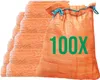 Bazko 100 sacs raschel 50x80cm 30kg | orange | Sacs en Voir les images du produit 1