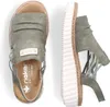 Rieker Damen Sandaletten Grün Voir les images du produit 47