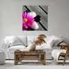 Bild auf Leinwand - Leinwandbild - Stein Blume Produktbild-Vorschau 6