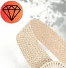 Cintura di paglia, beige, elastica, larga, cintura Anteprima dell’immagine prodotto 7