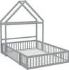 Letto a casetta per bambini, dimensioni 140x200 cm, in Anteprima dell’immagine prodotto 10