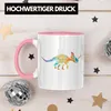 Trendation - Dinosaurier Triceratops Tasse Polygon Grafik Produktbild-Vorschau 3