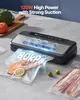 SucceBuy 7-in-1 Vakuumiergerät Folienschweißgerät 120W Produktbild-Vorschau 2