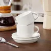 MALACASA 6-tlg Tassen Set, Porzellan Set, Kaffeetasse mit Produktbild-Vorschau 3