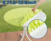 Tischdecke mit Gummizug für runde Tische, limettengrün, Ø Produktbild-Vorschau 4