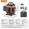 A product shot of a laser level with dimensions and specifications displayed. Anteprima dell’immagine prodotto