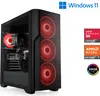 Gaming PC, AMD Ryzen 7 8700F, 4100 MHz, Radeon RX 9070, 32 Produktbild-Vorschau 1
