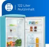 Exquisit Retrokühlschrank RKS120-V-H-160F taubenblau | Produktbild-Vorschau 3