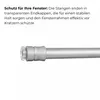 Weiß 80-120 cm Mini Teleskopstange Ohne Bohren Flex Produktbild-Vorschau 3