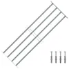 vidaXL Fenstergitter 1000-1500 mm Galvanisiertes Stahl Produktbild-Vorschau 7