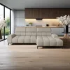 DomoHome Ecksofa PLAZA-MINI Stoff SOLAR Eckcouch Inkl. Mit Produktbild-Vorschau 2