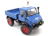 Mercedes Unimog 406 blau Modellauto 1:18 Schuco Produktbild-Vorschau 9