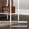 HOMCOM Table d'appoint moderne, table basse à deux niveaux Voir les images du produit 6