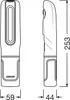 Technical drawing of a product with dimensions. Anteprima dell’immagine prodotto