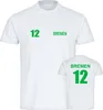 multifanshop Herren T-Shirt - Bremen - Trikot Nummer 12, Produktbild-Vorschau 1