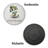 Erdmännchen Glücksbringer Magnet rund Produktbild-Vorschau 2