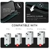 NALIA Étui en cuir véritable pour iPhone 15 Étui en cuir de Voir les images du produit 4