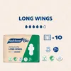 Vuokkoset biologisch extra langes Monatsbinden mit Flügeln Podgląd zdjęcia produktu 6