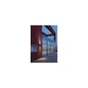 A modern building exterior with a large glass window and a red wall. Produktbild-Vorschau