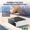Bluetooth CD Player Retro, tragbarer Musikplayer, USB/FM Produktbild-Vorschau 2
