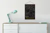 MuchoWow® Textilposter Stadtplan - Karte - St. Augustin - Produktbild-Vorschau 3