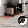 HOMCOM Fernsehschrank, Fernsehtisch mit Regalen und Produktbild-Vorschau 5