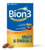 Bion3 Multi+Omega-3 kombinované balenie 30 tabs + 30 kapsúl Náhľad obrázku produktu 1