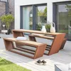 HOME DELUXE Sitzgarnitur aus Stahl KOBON Braun -  Germany - Produktbild-Vorschau 2