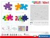 Puzzle 10in1 Clementoni Peppa Pig SuperKolor per Bambini Anteprima dell’immagine prodotto 3