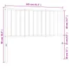 Ersatz-Kopfteil Metall Weiß 100 cm Produktbild-Vorschau 6