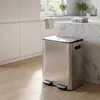Afvalbak SOLV, dubbel compartiment, 60 liter – Productafbeelding-voorbeeld 8