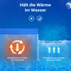 Wiltec liner solare per piscina 5 x 8 m, blu, riscaldamento Anteprima dell’immagine prodotto 4