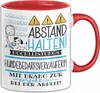 Hundebedarfsverkäuferin Tasse Geschenk Lustig Abstand Produktbild-Vorschau 1
