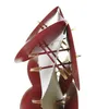 POSIWIO Adventskranz - Kerzenhalter Rot Ø 9 cm im 4er Pack Produktbild-Vorschau 3