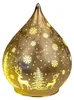 LED Deko-Tropfen 15 cm Frosty-Gold mit Timer 6h/18h Produktbild-Vorschau 1