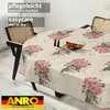 Tischdecke Shabby Chic Postkarte Rosen Beige Oval 200x140cm Produktbild-Vorschau 8