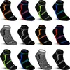 TEXEMP Sneaker Socken Herren & Damen 12 Paar  Mehrfarbig Produktbild-Vorschau 1