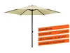 Sonnenschirm Bergamo 300/6 rund, Ø ca. 300 cm, Farbe:natur Produktbild-Vorschau 7
