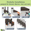 XMTECH U-vormige leuning, moderne Scandinavische leuning Productafbeelding-voorbeeld 6