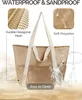 Strandtasche, groß, wasserdicht, sanddicht, faltbar, für Produktbild-Vorschau 3