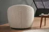 riess-ambiente Drehbarer Design Sessel ALPINE beige Produktbild-Vorschau 2