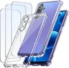 SET Etui für Samsung A56 5G ANTI-SHOCK CLEAR 3 STÜCK GLAS Produktbild-Vorschau 1