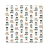 MuchoWow® Mauspad Mousepad Haus - Muster - Farben 20x20 cm Produktbild-Vorschau 1
