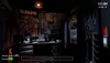 A screenshot from the video game Five Nights at Freddy's, showing a security office with a character visible in the doorway. Produktbild-Vorschau