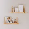 leg&go Étagère flottante 60x15cm, en bois avec lanières en Voir les images du produit 5