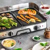 Barbecue de table ROMMELSBACHER 2000 W 2x aluminium moulé Voir les images du produit 5