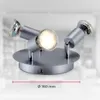 Deckenstrahler - 8,7W, 780lm, LED, schwenkbar, GU10, Produktbild-Vorschau 5
