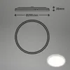 LED Bad-Deckenleuchte, weiß, LED/18W Produktbild-Vorschau 4