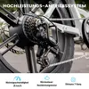 Klappbares 20 Zoll Fatbike E-Bike mit abnehmbarem Akku und Produktbild-Vorschau 4